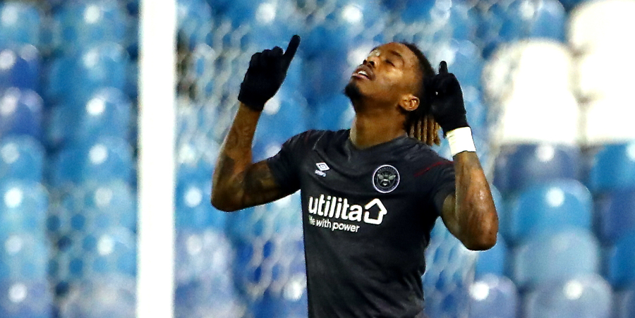 Brentford striker Ivan Toney
